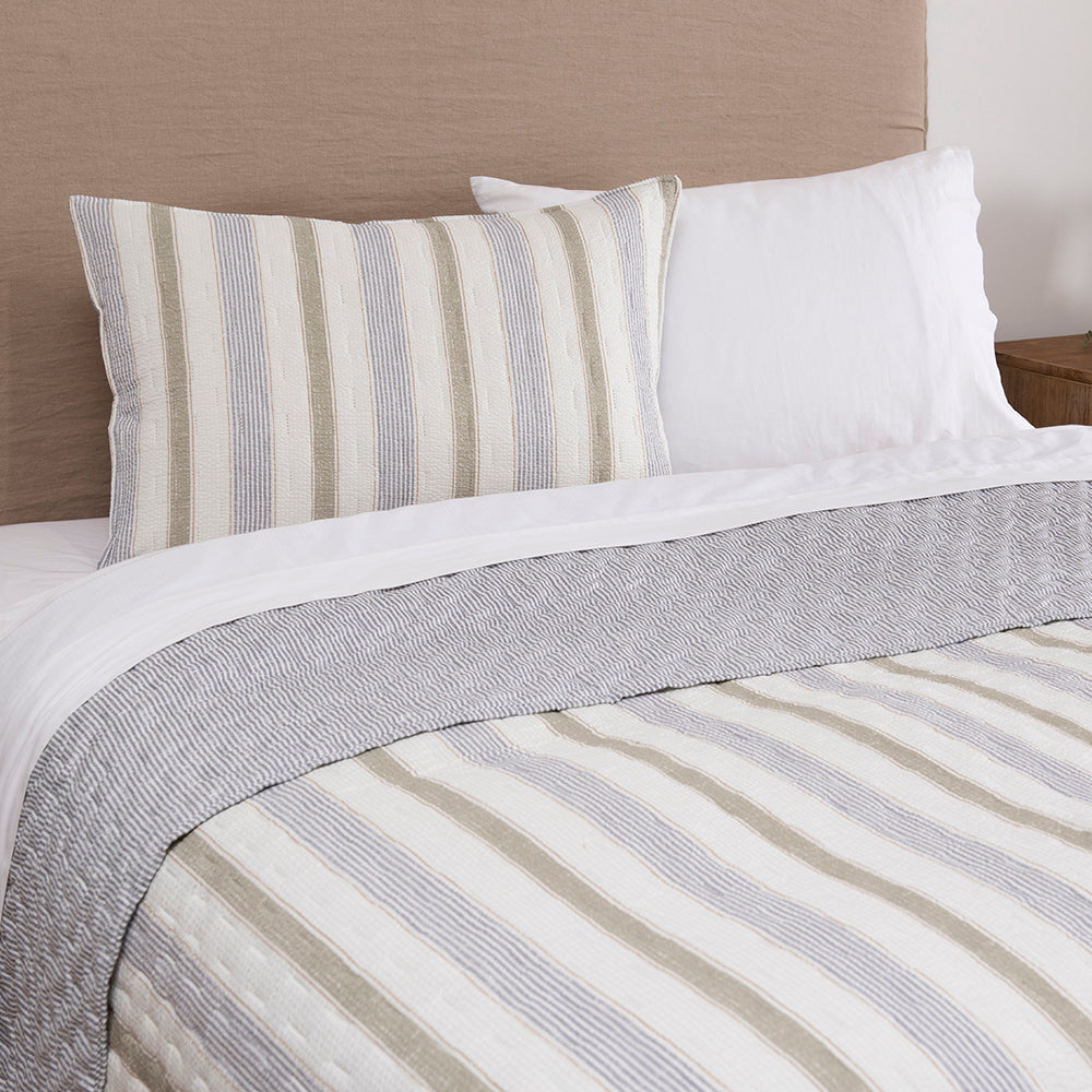 Cubrecama Quilt Estampado Bruna 1.5 Plazas Verde