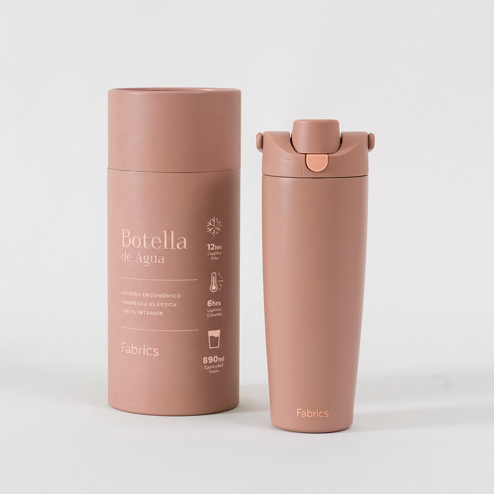 Botella Térmica Beige 890ml