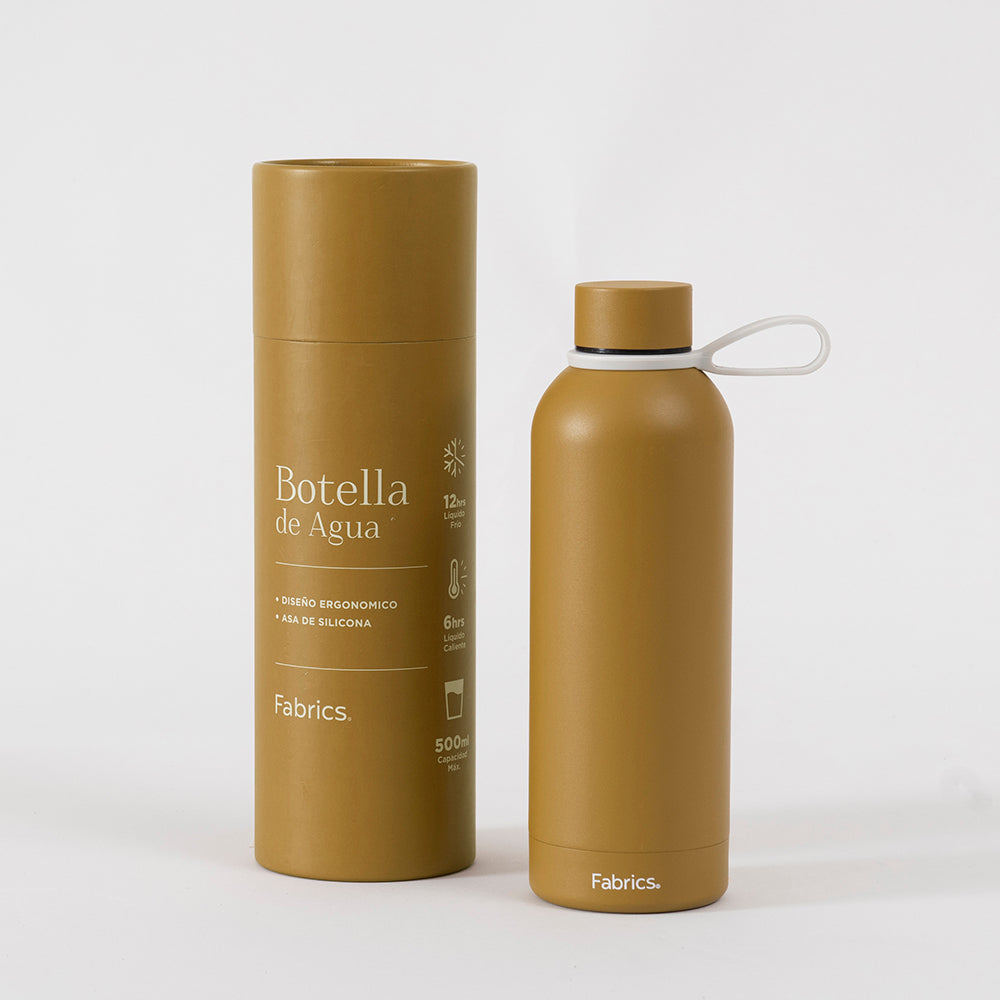 Botella Térmica Ocre 500ml