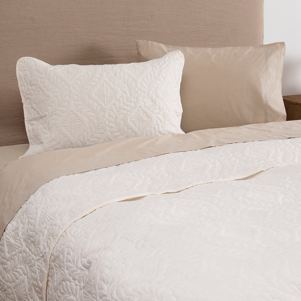 Cubrecama Quilt Milán 1.5 Plazas Blanco