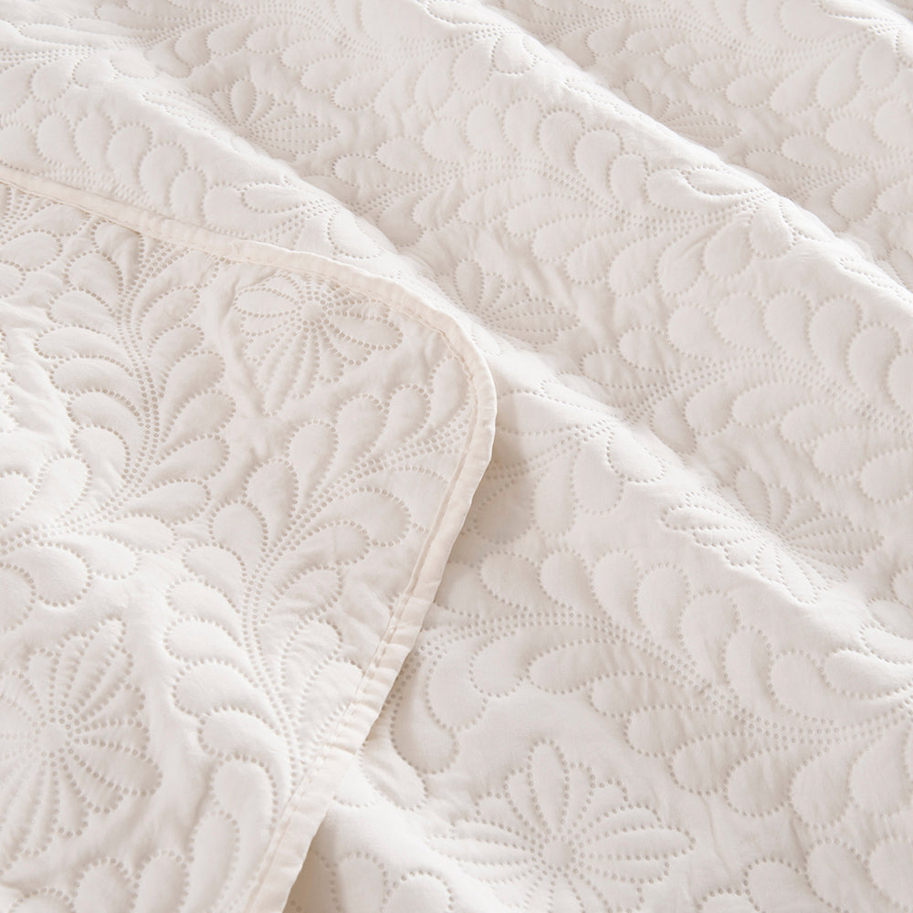 Cubrecama Quilt Milán 1.5 Plazas Blanco