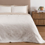Cubrecama Quilt Milán King Blanco