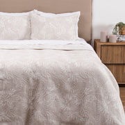 Cubrecama Quilt Jacquard Hana Super King Beige