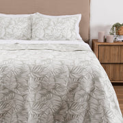 Cubrecama Quilt Jacquard Eli 1.5 Plazas Verde