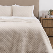 Cubrecama Quilt Lino Super King Natural