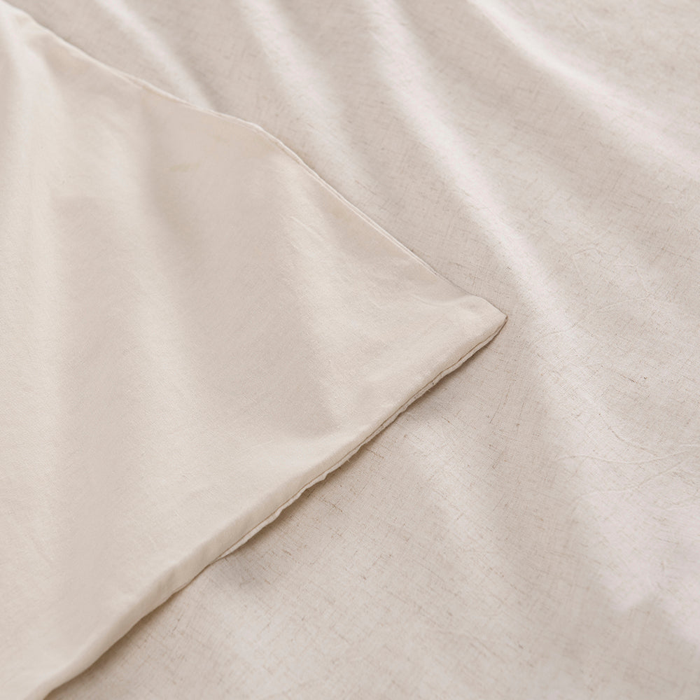 Funda Plumón Bambú 2 Plazas Beige