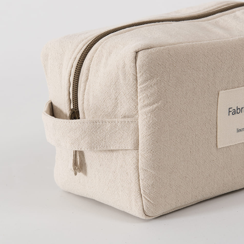 Estuche Lino Crudo