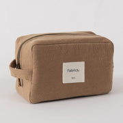 Estuche Lino Caramelo