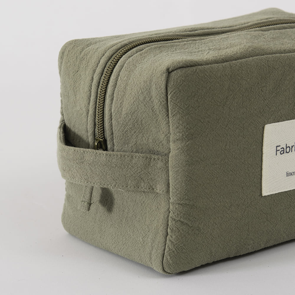 Estuche Lino Verde