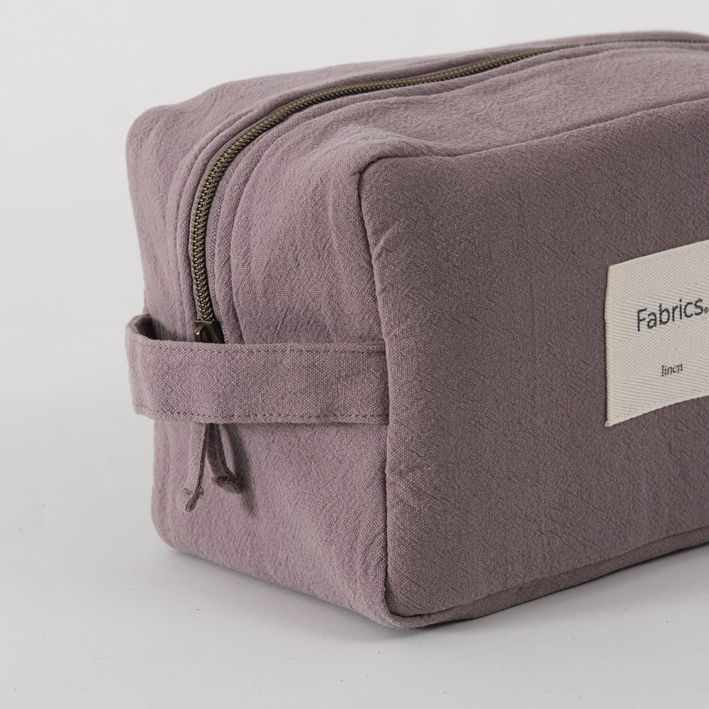 Estuche Lino Malva
