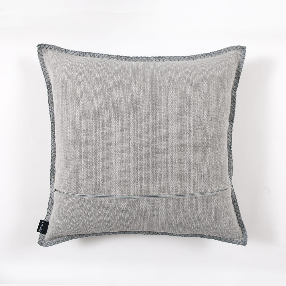 Cojín Festón Gris