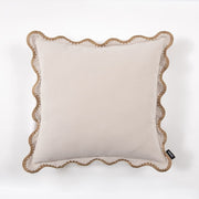 Cojín Scallop Beige