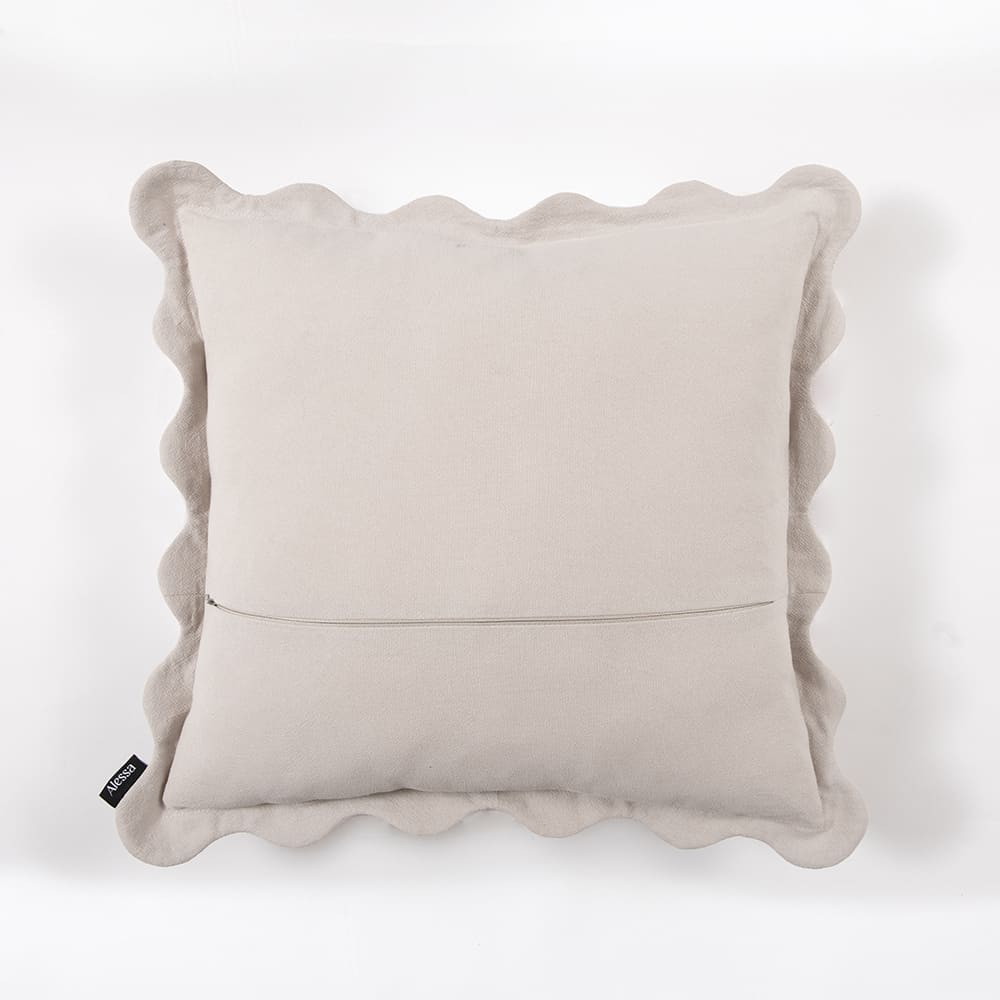 Cojín Scallop Beige