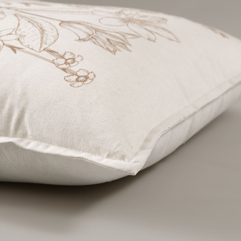 Cojín Estampado Muguet Camel