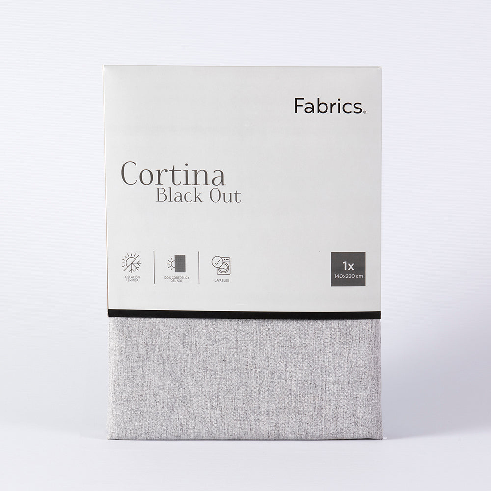 Cortina BlackOut 140x220cm Marengo