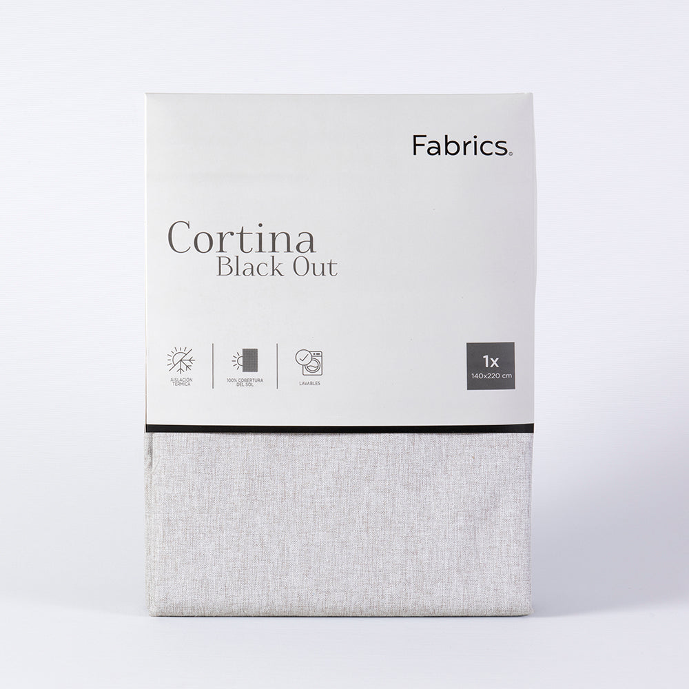 Cortina BlackOut 140x220cm Beige