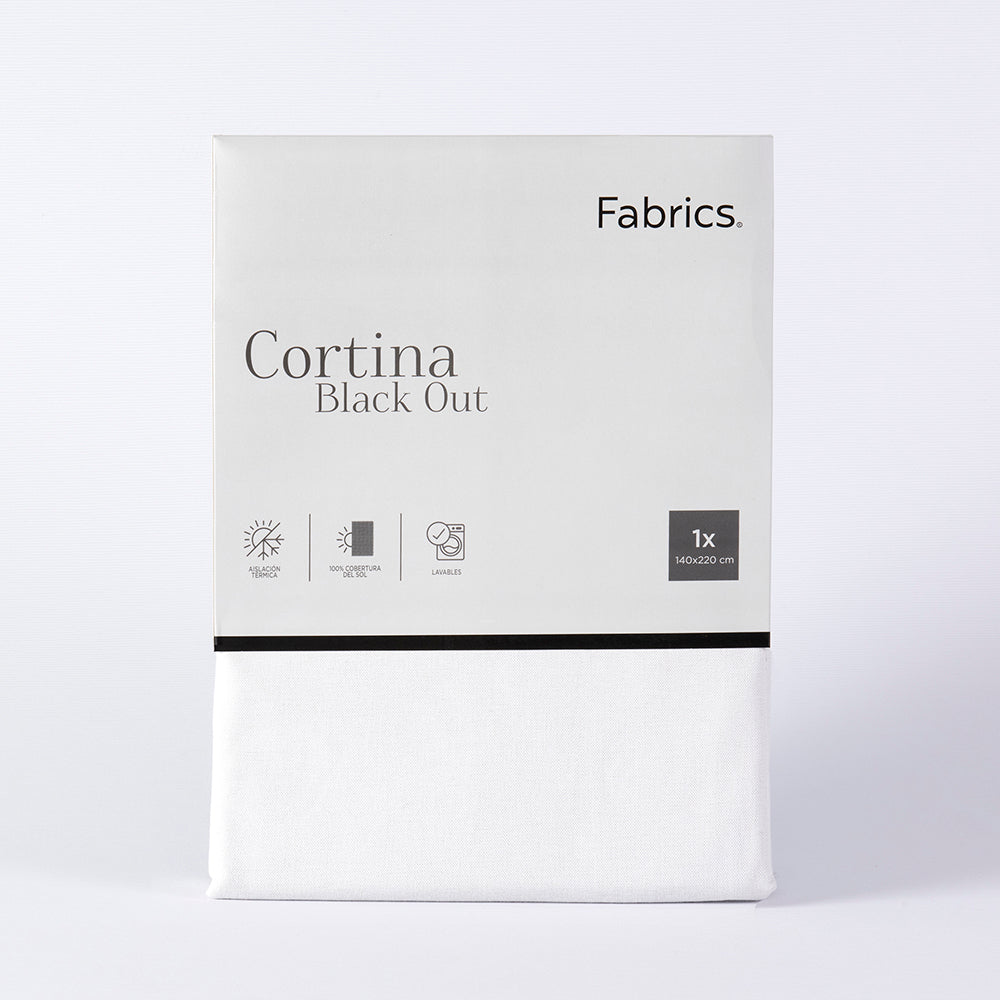 Cortina BlackOut 140x220cm Crudo