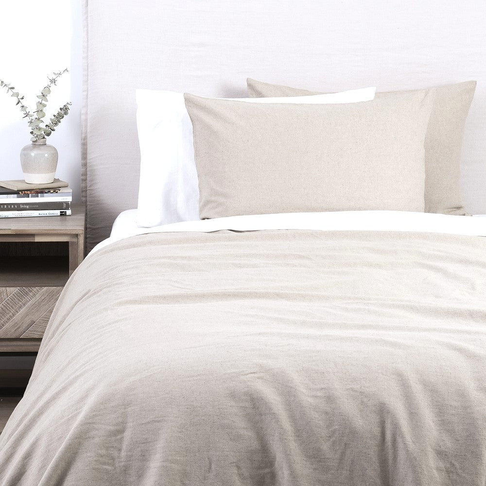 Funda de Plumón Lino Super King Beige