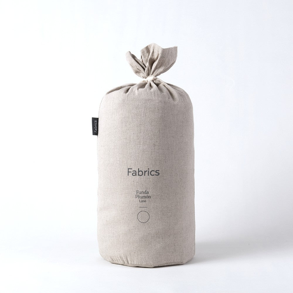 Funda de Plumón Lino 2 Plazas Beige