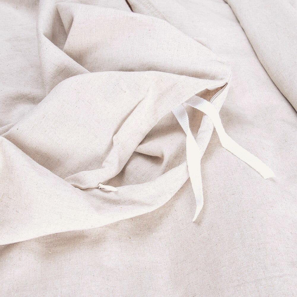 Funda de Plumón Lino 2 Plazas Beige