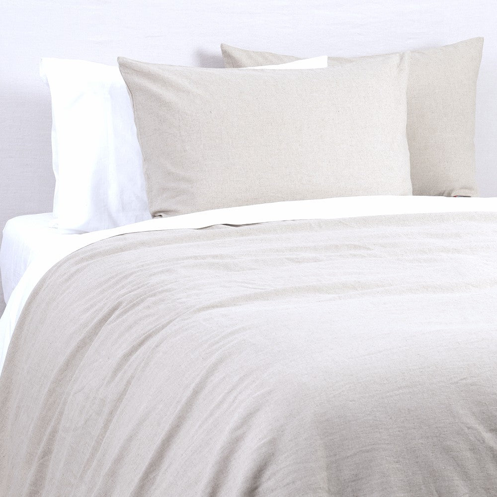 Funda de Plumón Lino 2 Plazas Beige