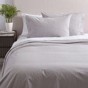 Funda de Plumón Algodón Chambray 2 Plazas Perla