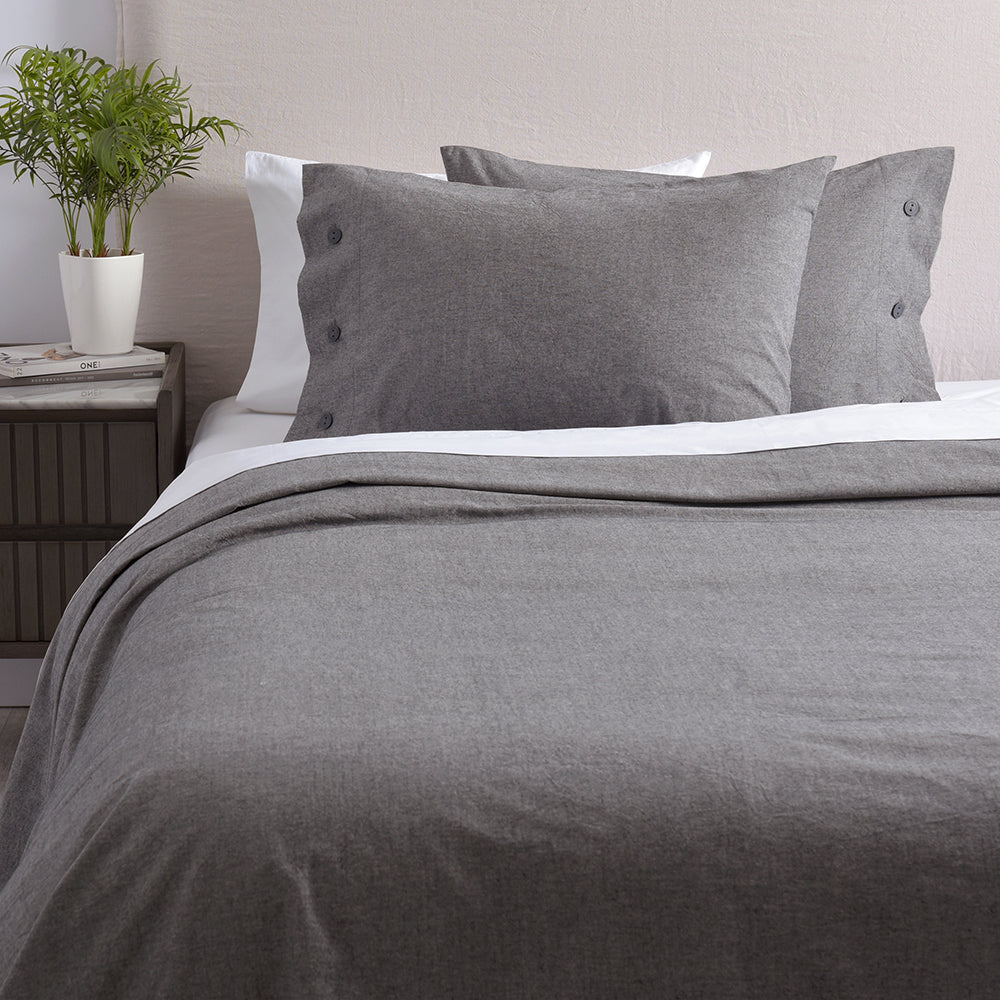 Funda de Plumón Algodón Chambray King Marengo