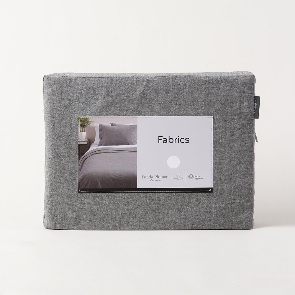 Funda de Plumón Algodón Chambray 1.5 Plazas Marengo