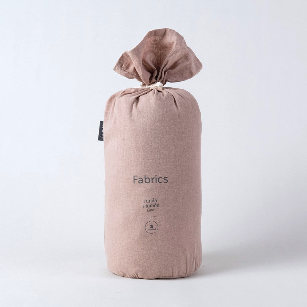 Funda de Plumón Lino Super King Clay