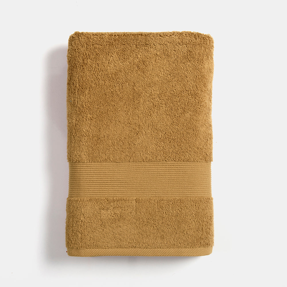 Toalla Baño 550g Ocre