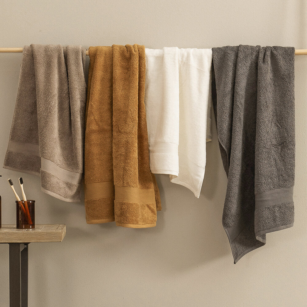 Toalla Sábana 550g Ocre