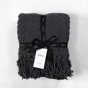 Manta Chunky Zigzag Marengo