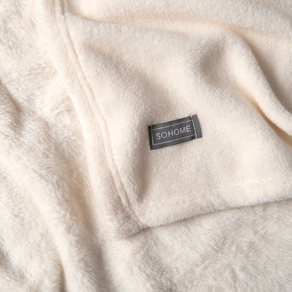 Frazada Coral King Crudo