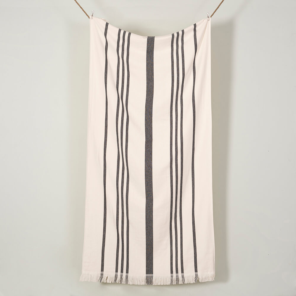 Toalla Playa Flecos Sao Paulo Negro