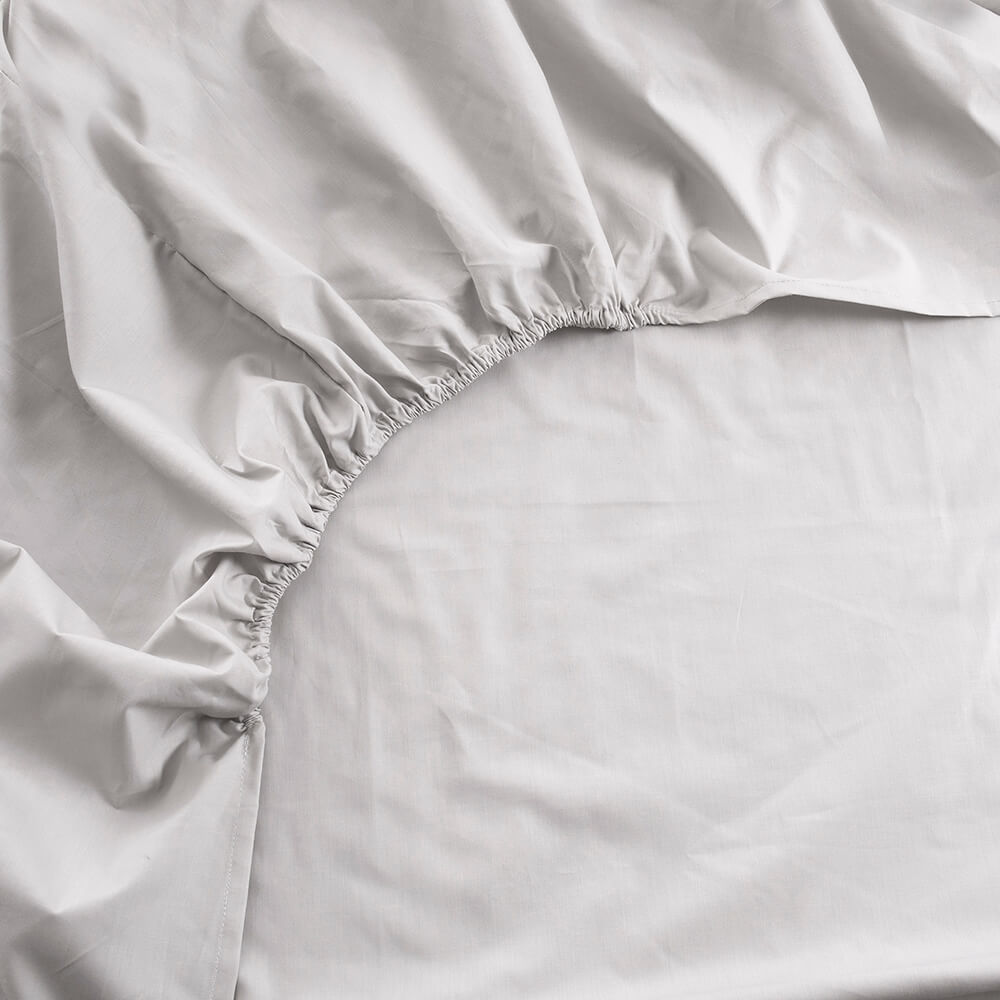 Sábana Inferior 200 Hilos King Gris