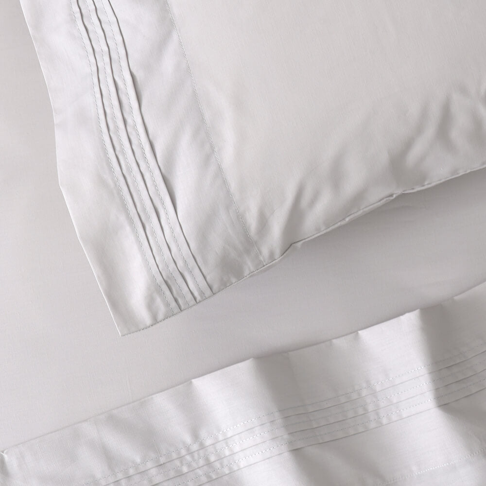 Sábana 200 Hilos Antonieta 1.5 Plazas Gris Perla