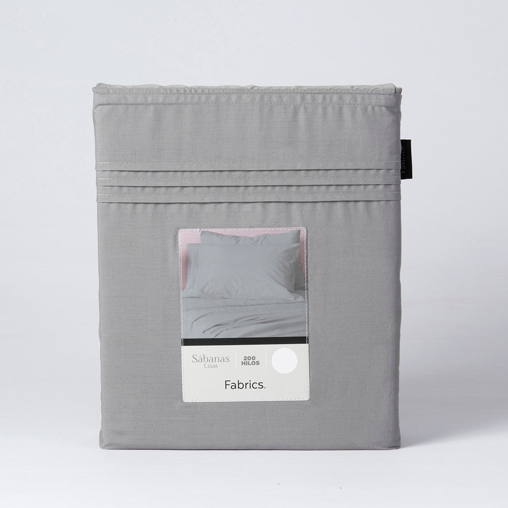 Sábana 200 Hilos Antonieta 2 Plazas Marengo