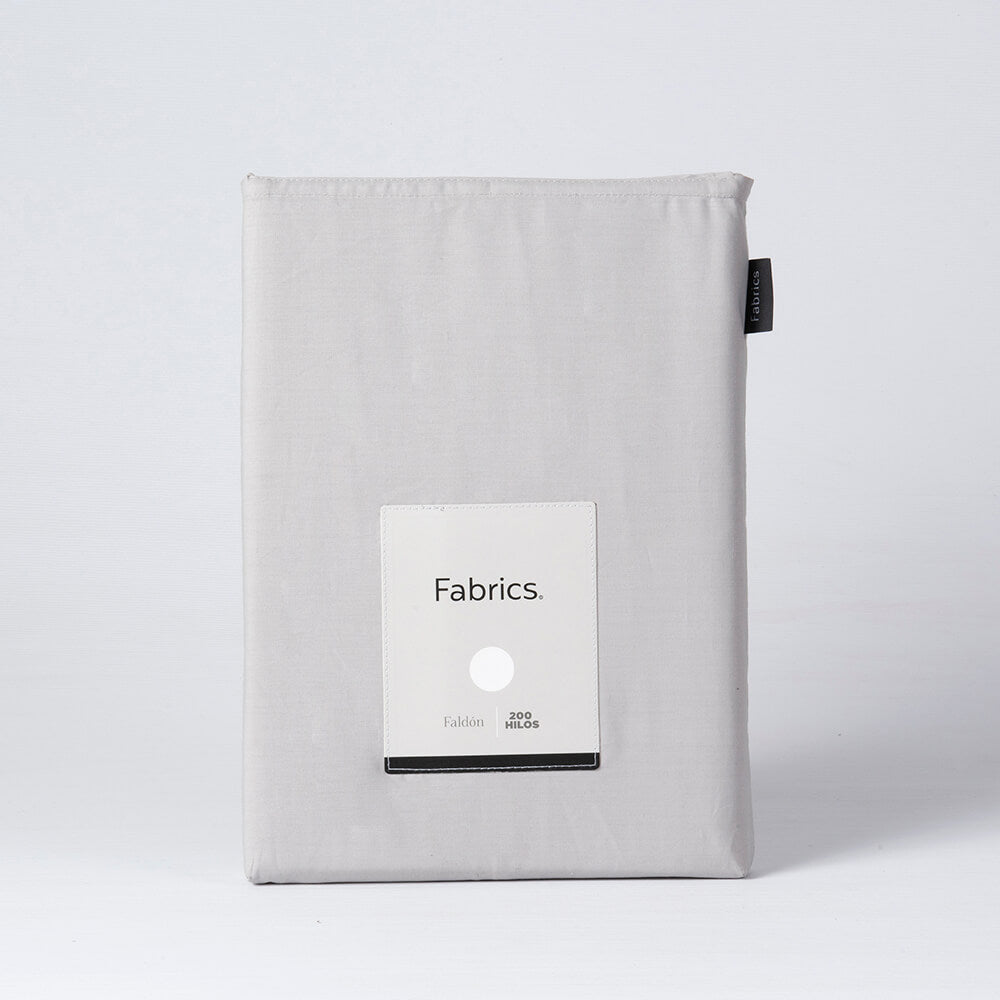 Faldón 200 Hilos Liso King Perla