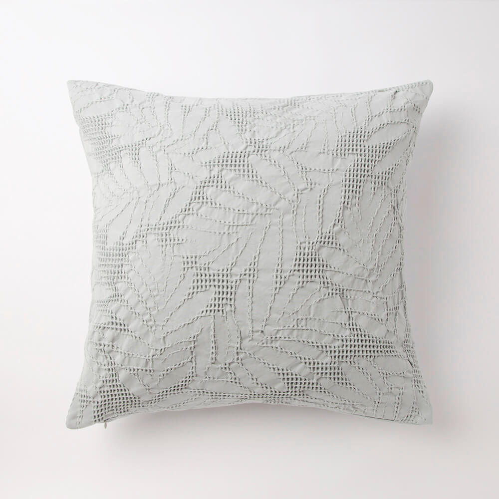 Cojín Matelasse Gio 50x50cm Celeste