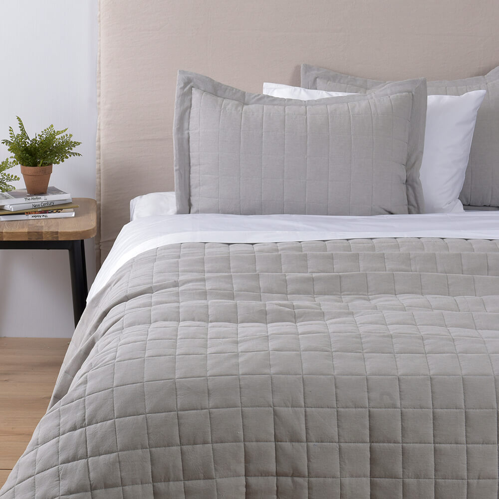 Cubrecama Quilt Oxford Super King Perla