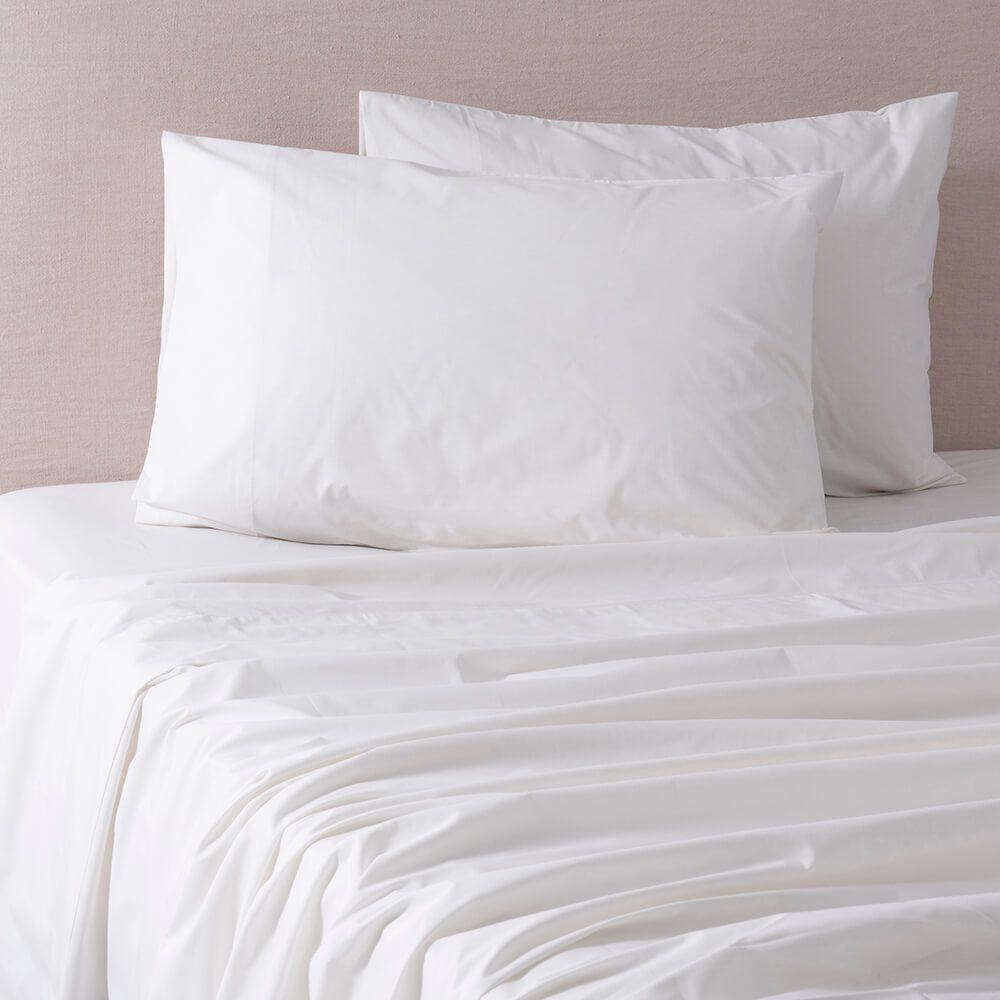 Sábana 200 Hilos Cobre King Blanco