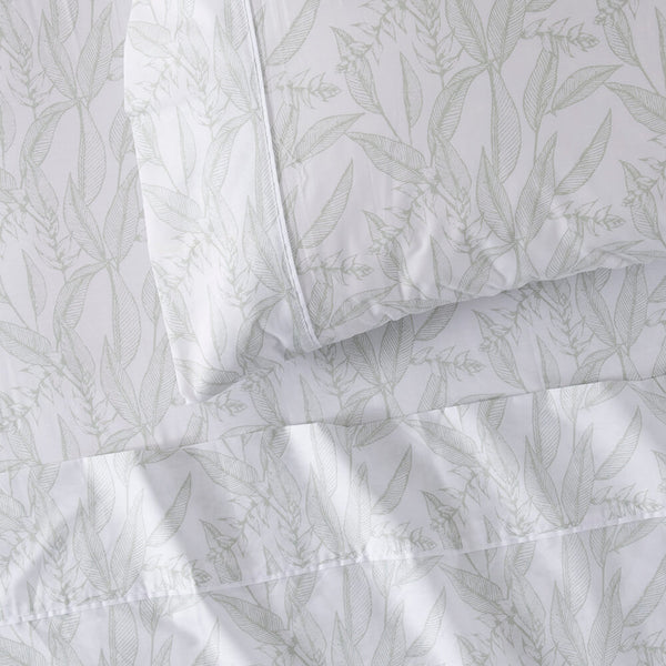 Sábana 180 Hilos Jungle 1.5 Plazas Verde