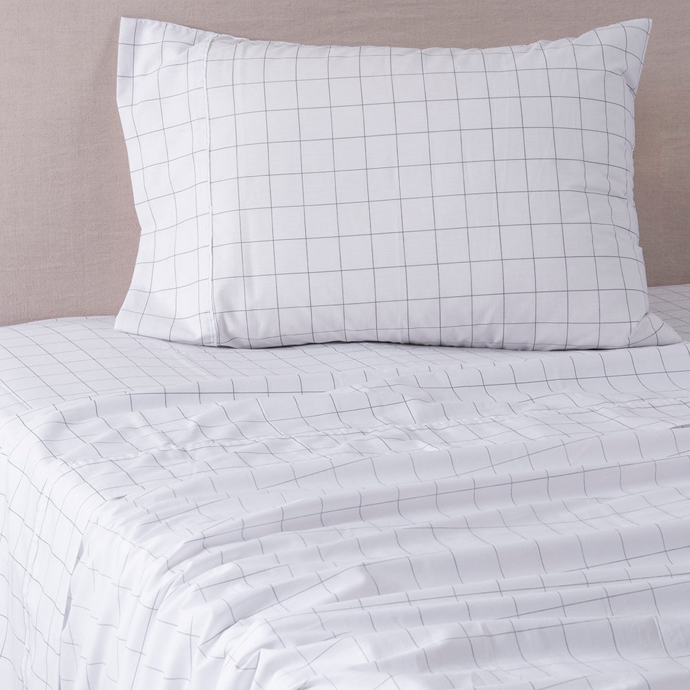 Sábana 180 Hilos Blanc 1.5 Plazas Marengo