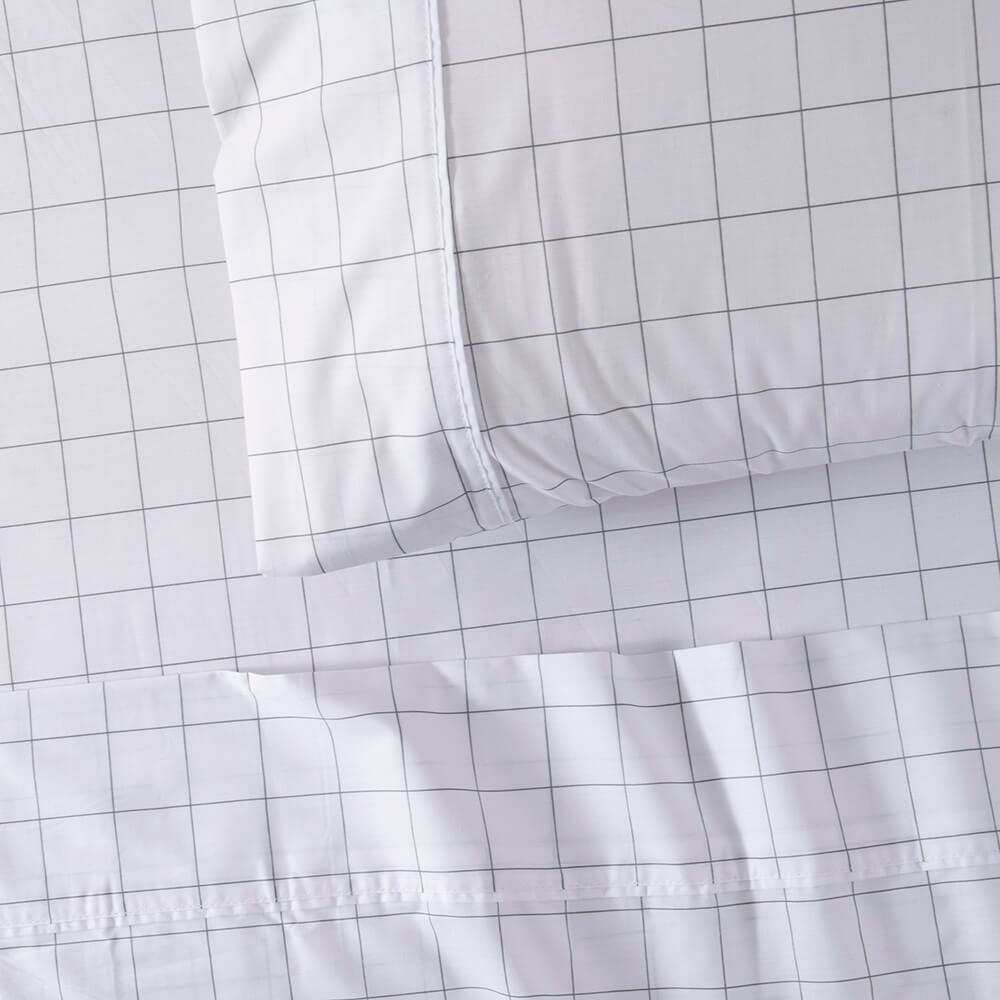 Sábana 180 Hilos Blanc 1.5 Plazas Marengo