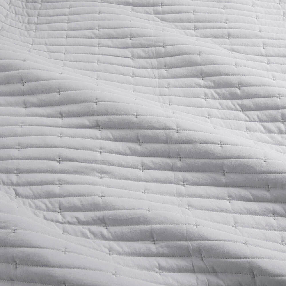 Cubrecama Quilt Renato King Gris