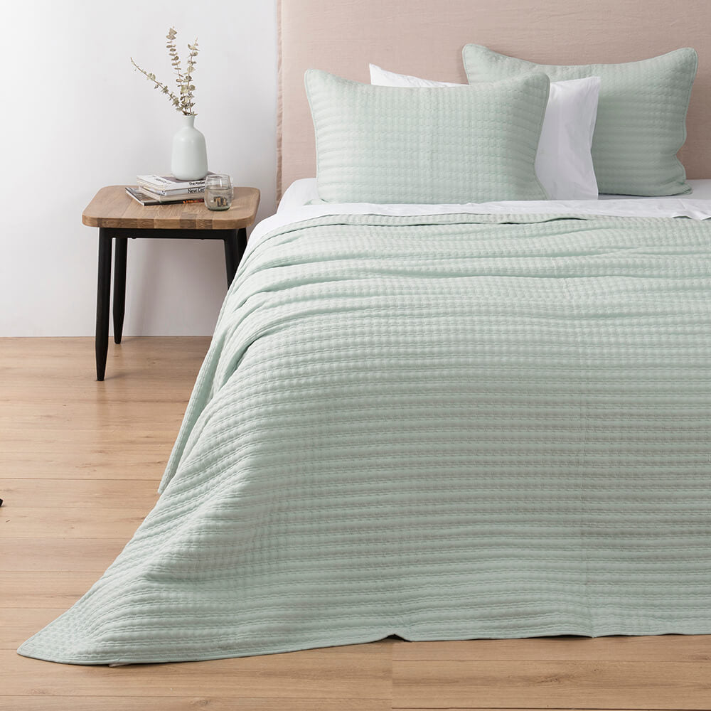 Cubrecama Quilt Renato 2 Plazas Agua