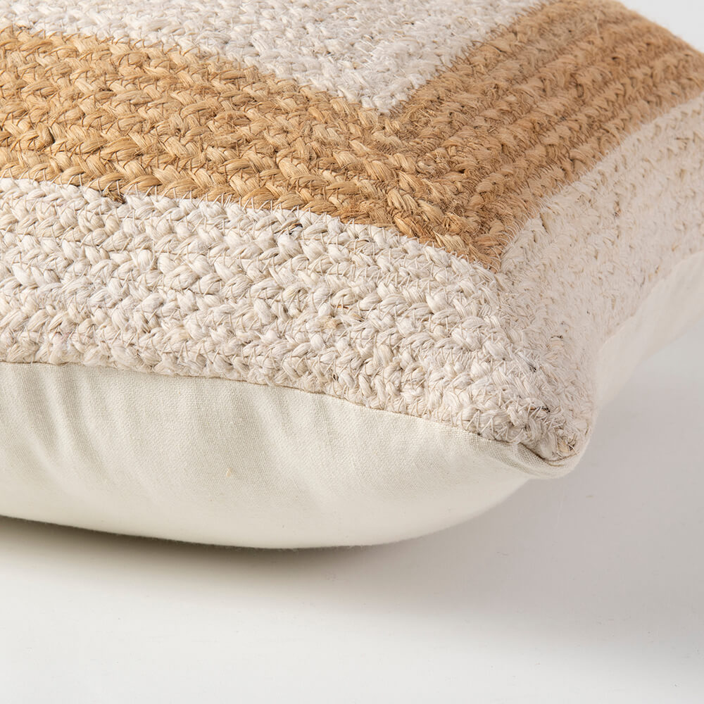 Cojín Yute Kuta 50x50cm Natural