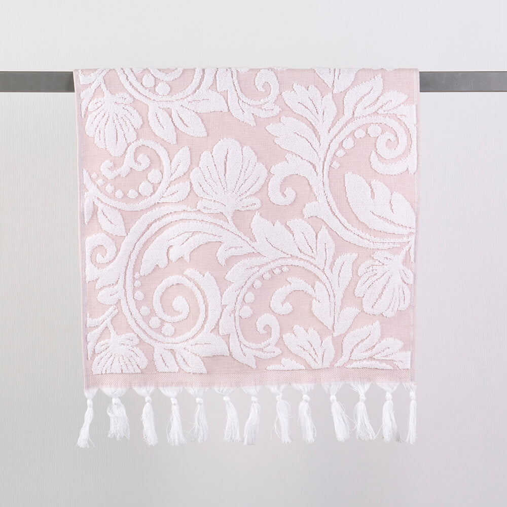 Set 2 Toallas Mano Ella Rosado