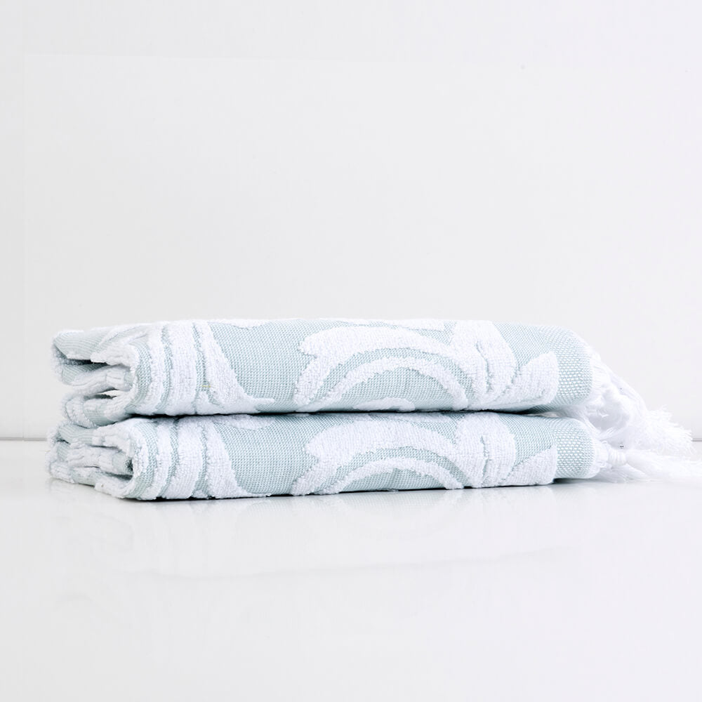 Set 2 Toallas Mano Ella Agua