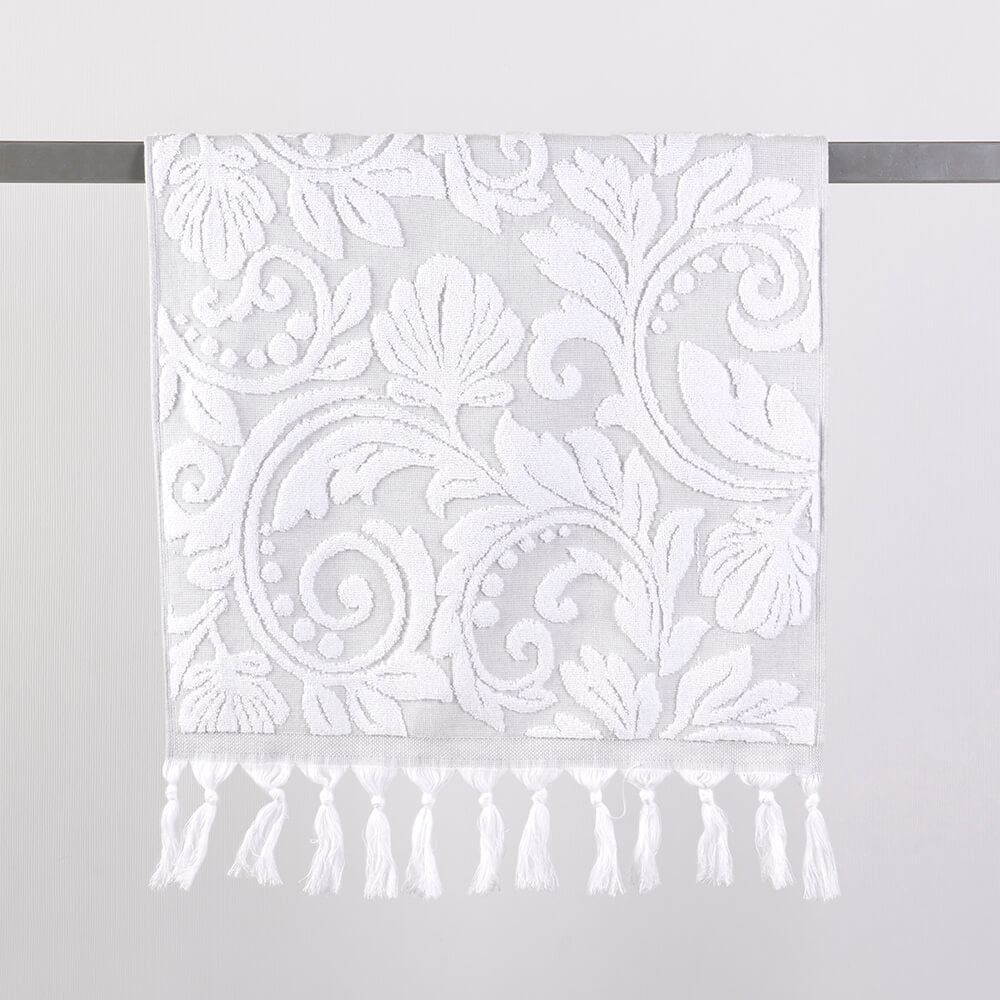 Set 2 Toallas Mano Ella Gris Claro